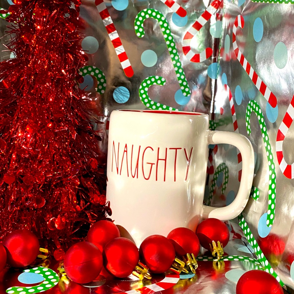 Rae Dunn mug • Xmas 2020 ‘Naughty/Nice mug 🎄
